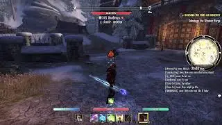 ESO PS5 NA PVP with Aftermath. We Ballin