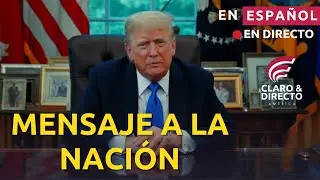 🔴 DISCURSO COMPLETO | Trump desde el Despacho Oval: 