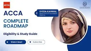 Вебинар по программе ACCA Foundation Diploma (AFD) 2026 | Полное руководство для начинающих