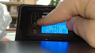 Stufa Nobis con display comandi BASE - video nr.1