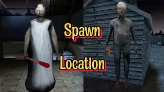 Spawn location of Granny and Grandpa in Granny 3 Version 1.1.2