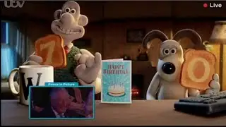 Wallace and Gromit Interrupt with a Video Call - We Are Most Amused and Amazed