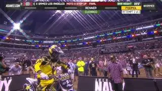 Renner wins Moto X Step Up gold