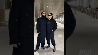 Ranveer Singh & Deepika Padukone Twin in Black at the Airport with Daughter Dua! #shorts