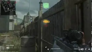 COD 4 Remastered | No scope through object