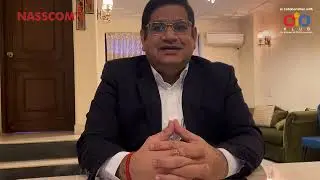 Umesh Mehta announcing CIO Klub Collaboration for #NISC2020
