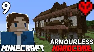 1.17 Starter House - Minecraft Hardcore Armourless Challenge (HAC)