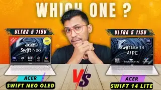 Сравнение компьютеров с искусственным интеллектом Acer Swift Neo OLED и Acer Swift Lite 14 🔥Ultra...