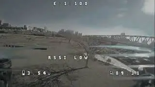２３min flight with molicrl 18650 p30b.3d printed flame３inch 43g doron 1102 18000kv mo