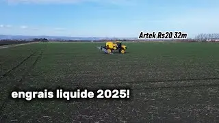 Engrais liquide avec Artek Rs20 en 32m !