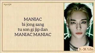 Stray Kids (스트레이 키즈) - 'MANIAC' [Easy Lyrics]