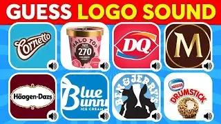 Guess This Ice Cream Brand Logo | 🔊🔥Fun Logo Quiz 