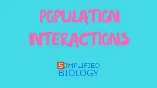 POPULATION INTERACTIONS - Organisms and Populations for NEET, AIIMS, AIPMT, JIPMER, PREMED