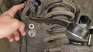 2000 Hyundai Genesis front upper control arm replacement forward and readward