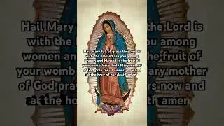 Hail Mary protector of nations ￼