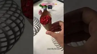 Flower bouquet 💐🤯 #shortviral #diy #shorts