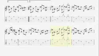 Moonlight Shadow - Mike Oldfield - Fingerstyle Guitar TAB
