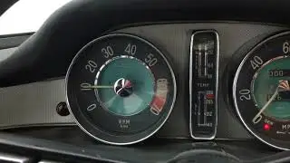 Engine start Volvo P1800