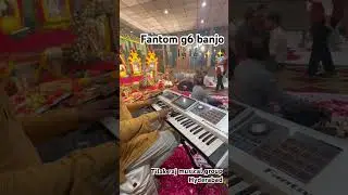 Fantom g6 indian tone (banjo) tilak raj musical group Hyderabad #bhajan #musical #classicalmusic