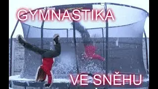 GYMNASTIKA VE SNĚHU! + nejlepší momenty roku 2017  /LEA