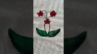 Hand paint flower