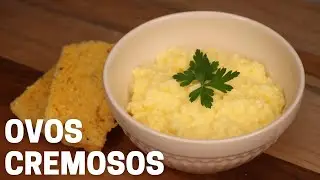 Receita de Ovos Mexidos Cremosos - Pronto em 2 Minutos
