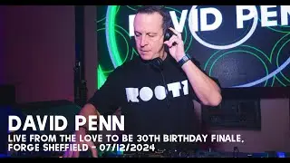 Love to be.... 30th anniversary closing at Forge, Sheffield - 07/12/2024 - David Penn