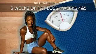 How I lose weight as a fat loss coach - Week 4 & 5 of my cut
