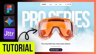 How I Design Animated Websites Using Figma + AI