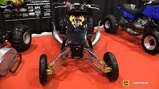 Drag ATV Vehicle Presented by Drag VTT Quebec - Walkaround - 2015 St Hyacinthe ATV Show
