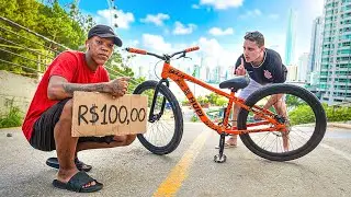 Desafiei Um Garoto Com Uma HUPI NAJA Na Rua de Grau Proibida🤫