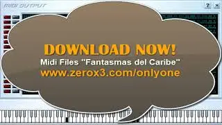 Aguita e Coco - Los Fantasmas del Caribe - Midi File (OnlyOne)
