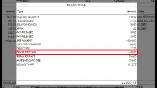 How to read garnishments upon separation from active duty service