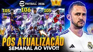 🚨 P&Oacute;S ATUALIZA&Ccedil;&Atilde;O SEMANAL AO VIVO | NOITE DE EVENTOS E MUITA RESENHA COM O CHAT | EFOOTBALL