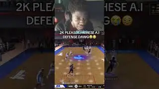 2K PLEASE FIX THESE A.I DEFENCE😭 #nba2k26 #shorts