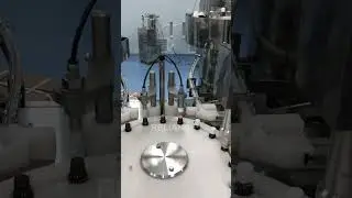 5ML, 10ML Automatic Vitamin D3 Amber Glass Dropper Bottle Filling Capping Machine #RelianceMachinery