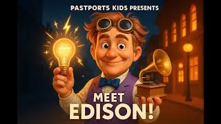 Meet Thomas Edison 💡 | Who Was Thomas Edison? | PastPorts Kids