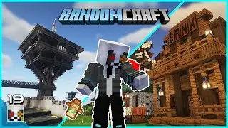 Comms Towers & Cattlepunk - Randomcraft Ep. 19 - Minecraft SMP