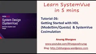Tutorial-26: Getting Started with HDL & SystemVue Cosimulation