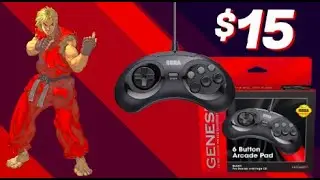 RetroBit 6 Button SEGA Genesis Controller Unboxing/Review
