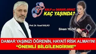 Sadece 30 Dakikada Damar Yaşınızı Öğrenin, Kalp Krizi Riskinden Kurtulun | Prof. Dr. Yusuf KALKO
