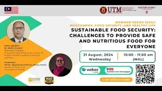 ICA WEBINAR SERIES 1 :Challenges to Provide Safe and Nutritious Food for Everyone
