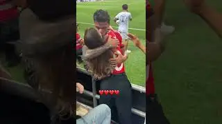 Richard R&iacute;os y pareja celebran primer t&iacute;tulo con Benfica