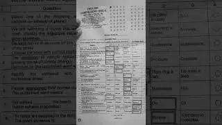 Federal Board English Class 10th Objective Paper  2025 - Fbise Exam 2025