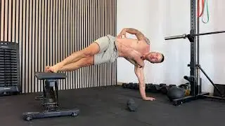 Elevated Side Plank Dips with Weight Option | Advanced Core & Oblique Strengthening