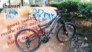 Sepeda Thrill Oust1.0 | Review Thrill Ous1.0sambil gowes tipis