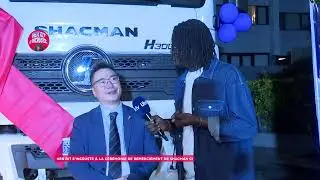 Hen Rit s'incruste à la cérémonie de remerciement de Shacman CI
