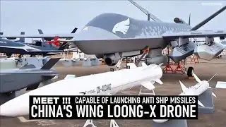 MEET !! China's New Wing Loong X drone armed with anti ship missiles at Zhuhai Airshow