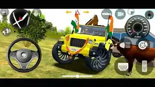 Modified Mahindra Thar Car Games: Indian Cars (Gadi Wala Game) - Car Game Android Gameplay 2025