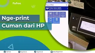 Cara Setting Dokumen dan Foto Dari Handphone Melalui Jaringan WiFi Direct Printer Epson InkTank L565